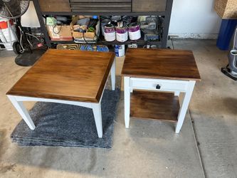 Coffee Table And End Table