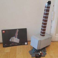 Lego Marvel The Infinity Saga Mjolnir Assembled With Instructions