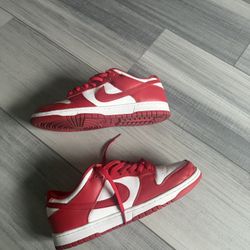 Nike Dunk Low St. John's Red Sneakers Size 11