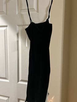 Black Velvet Dress Size Small