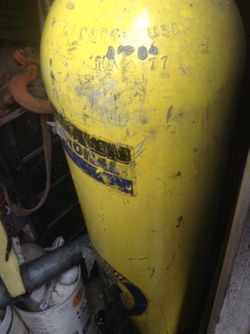 US Divers Vintage Aluminum Tank and K-Valve
