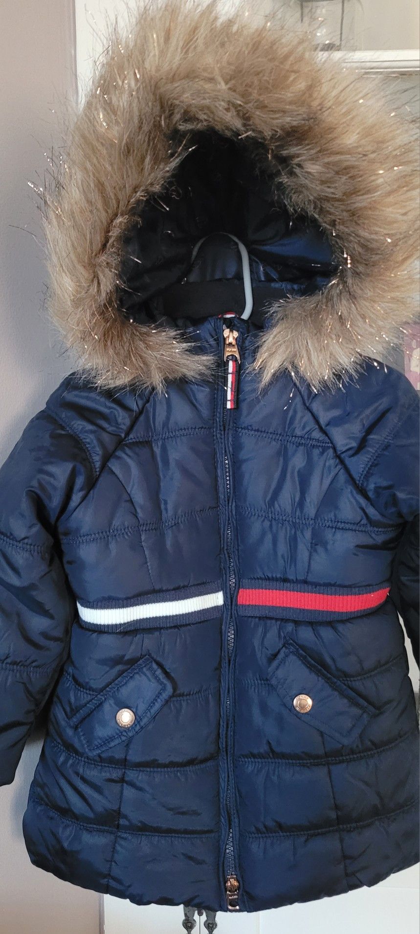 Toddler Girl Tommy Hilfiger Long Puffer