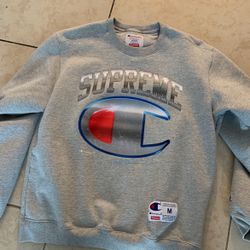 Supreme X Champion Crewneck