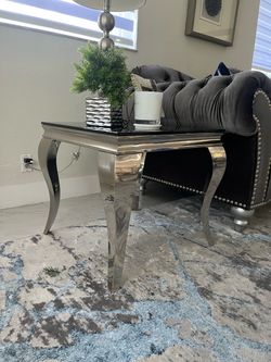 Chrome side table!!!