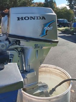 Honda Outboard 9.9 HP 4 stroke long shaft