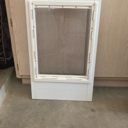 Dog Door XXL And New Fits Sliding Glass Doors 77-81” 