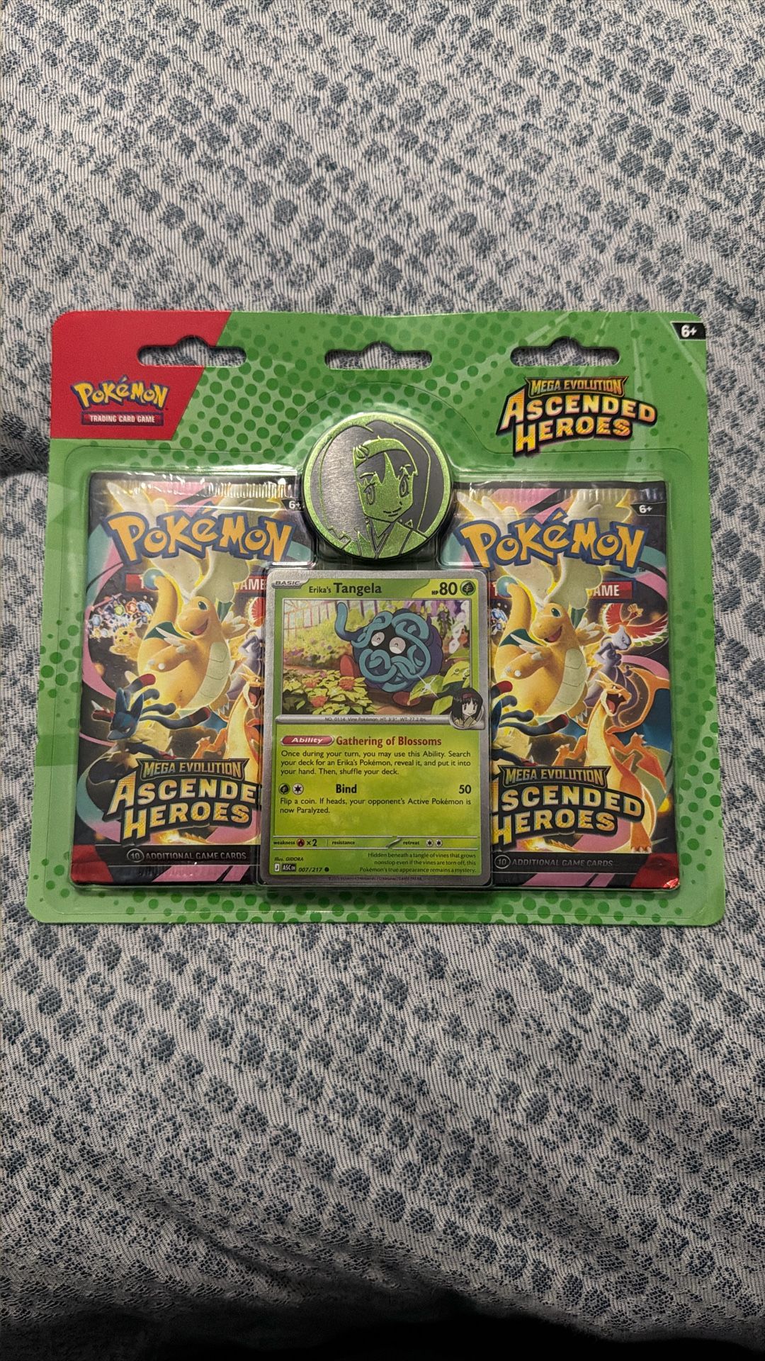 Sealed Pokemon Ascended Hero’s 3 Pack