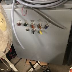 36 x30 x 10 enclosure with sub plate & switches