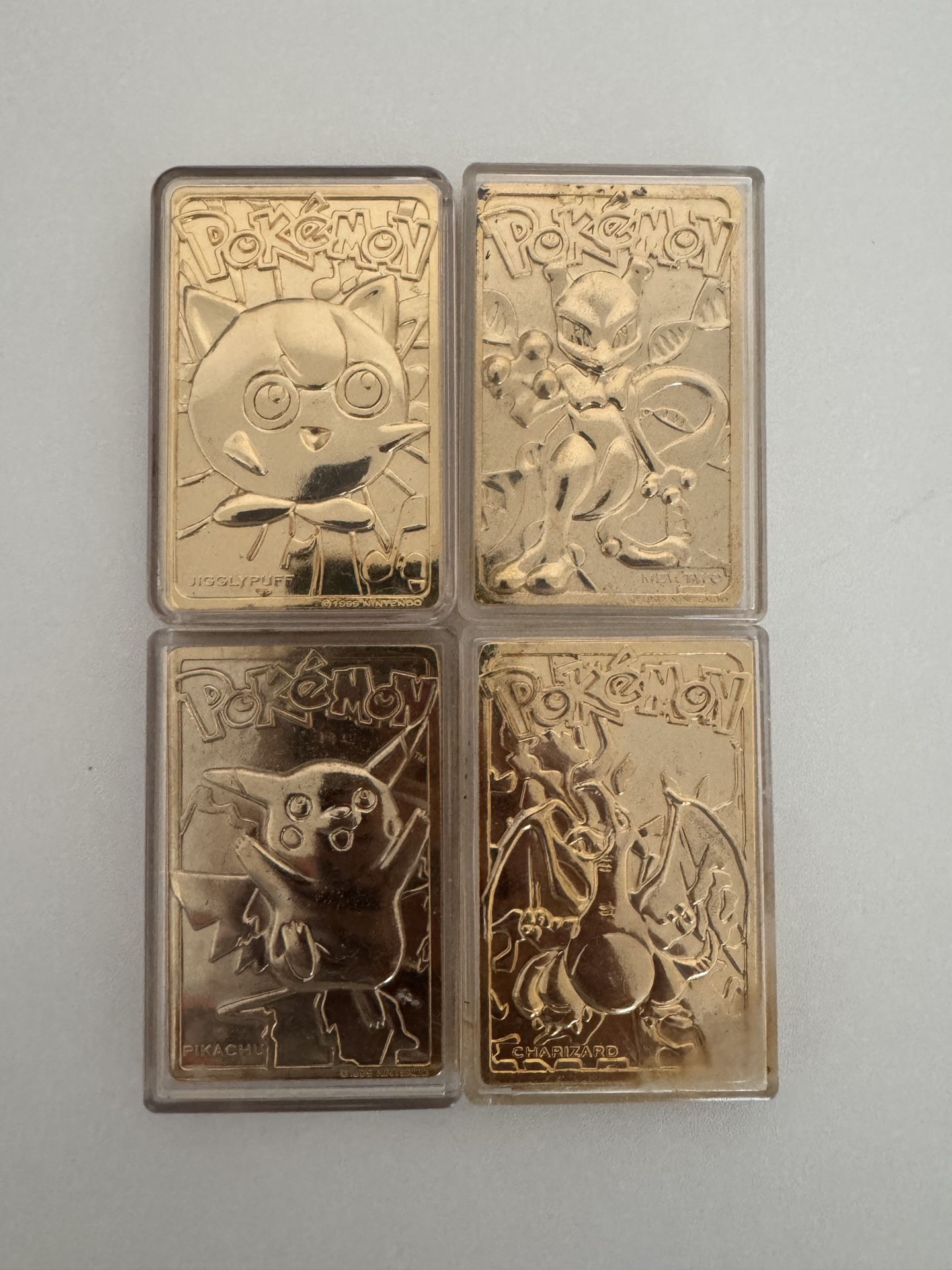 Pokémon Nintendo 23k Gold Burger King Lot (PLEASE READ DESCRIPTION)