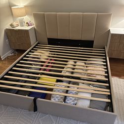 King size bed frame