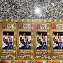 Renaissance Festival tickets 