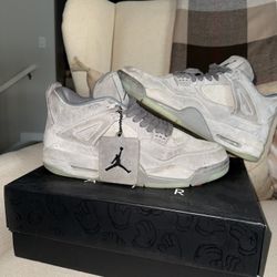Air Jordan 4 Kaws Cool Grey Size 12