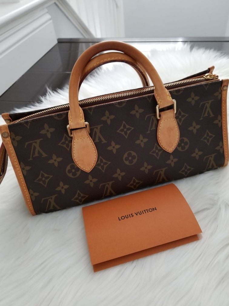 LV Monogram Tricot triangle bag