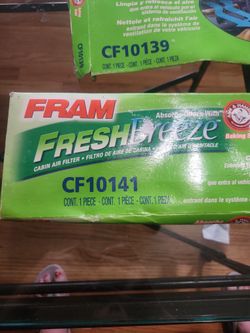 Cabin Air Filter Fresh Breeze CF10139 CF10141