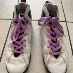 Jordan 7 Retro Fuchsia Glow size 7Y