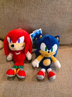 Kidrobot Sonic & Knuckles Plush