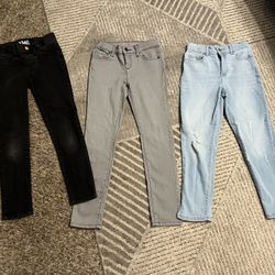 Girls Size 8 Jeans And Leggings