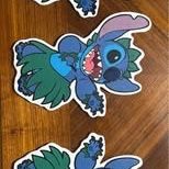 Hula Stitch Wood Cutouts