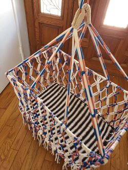 Macrame Basket, Hammock Material