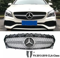 Mercedes Benz (2013-2019) Front Bumper Grill W/Emblem
