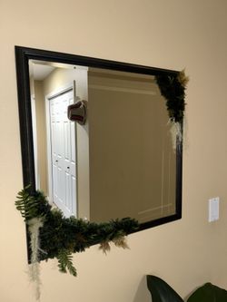 Preserved Moss Covered Mirror