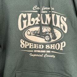 🔥 GLAMIS “Speed Shop” Hoodie – Size Medium (NEW!) 🔥