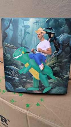 Dinosaur Halloween custom