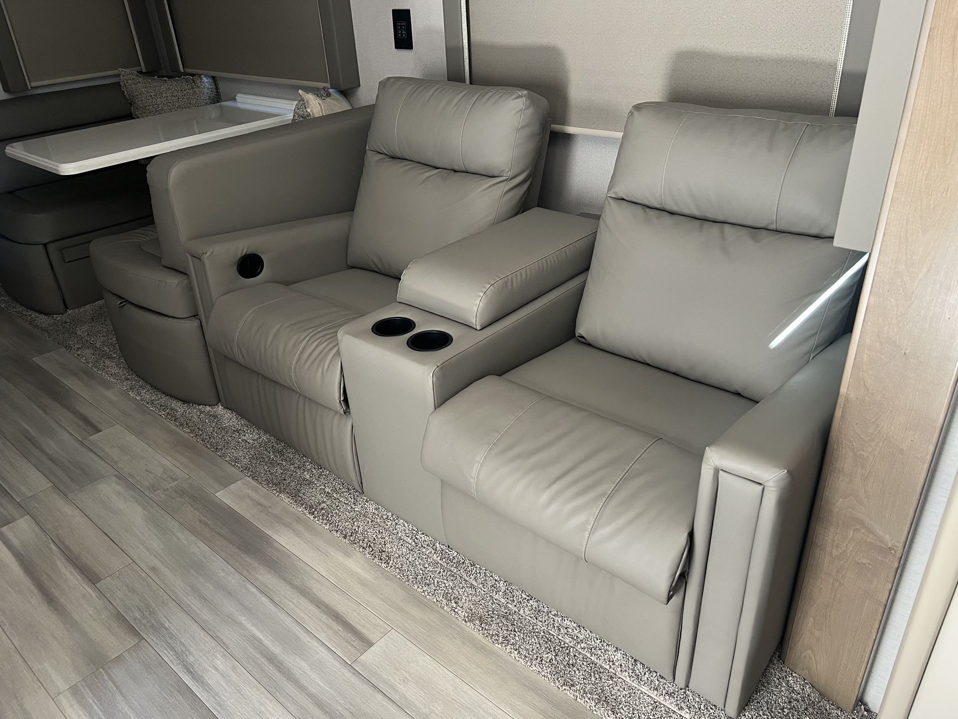 Theater Seats Removed From 2023 Motorhome