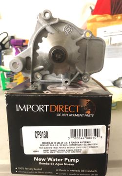 89-01 civic water pump