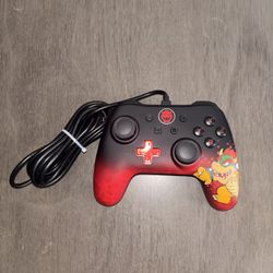 PowerA Wired Controller for Nintendo Switch - Bowser, Gamepad, Game controller, Wired controller, Officially licensed