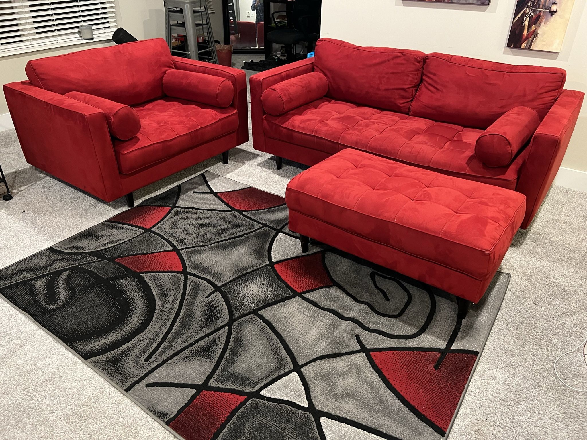 Sofia Vergara Pacific Palisades Scarlet 3pc Set