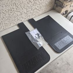 (New) Universal Truck Mud Flaps, F-150, Silverado, RAM 1500, fits most trucks, 12" rear (no weights)