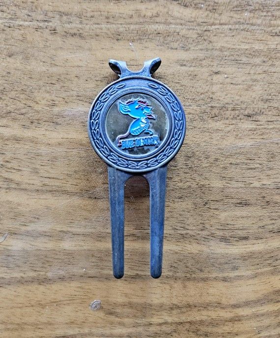*RARE* Vintage "De Paul Blue Demons" Golf Divot Tool!