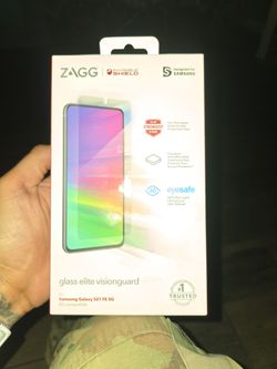 ZAGG InvisibleShield Glass Elite VisionGuard Samsung Galaxy S21 FE 5G