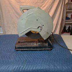 Corded Metal Chopsaw With New Blade