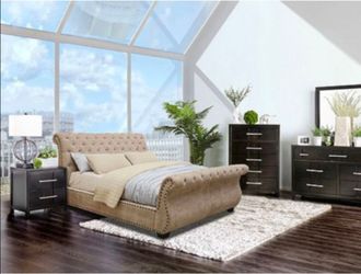 Queen Bed Frame With Mattress