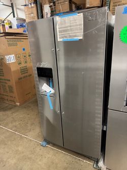 Sde by side refrigerator counter depth Kitxheniad