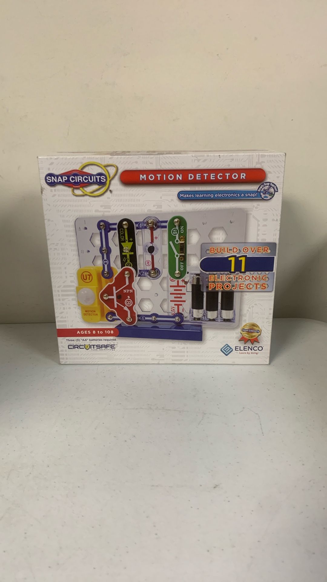 ELENCO Snap Circuits Motion Detector Model SCP-13 