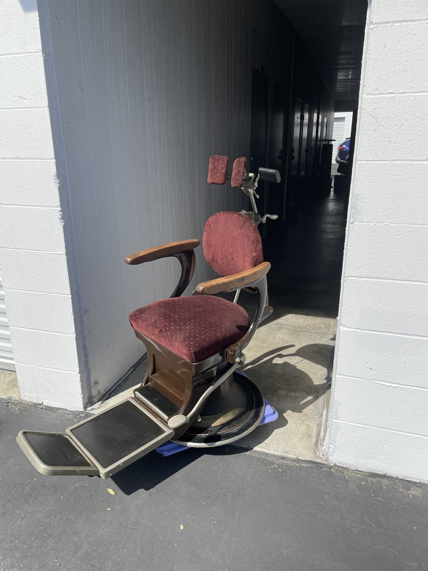 Antique Dental/Tattoo Chair- Circa 1920’s Mayeda Dental Works