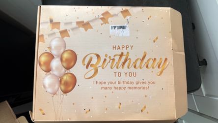 17th Birthday Blanket Gift Set – New