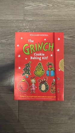 Grinch cookie baking kit