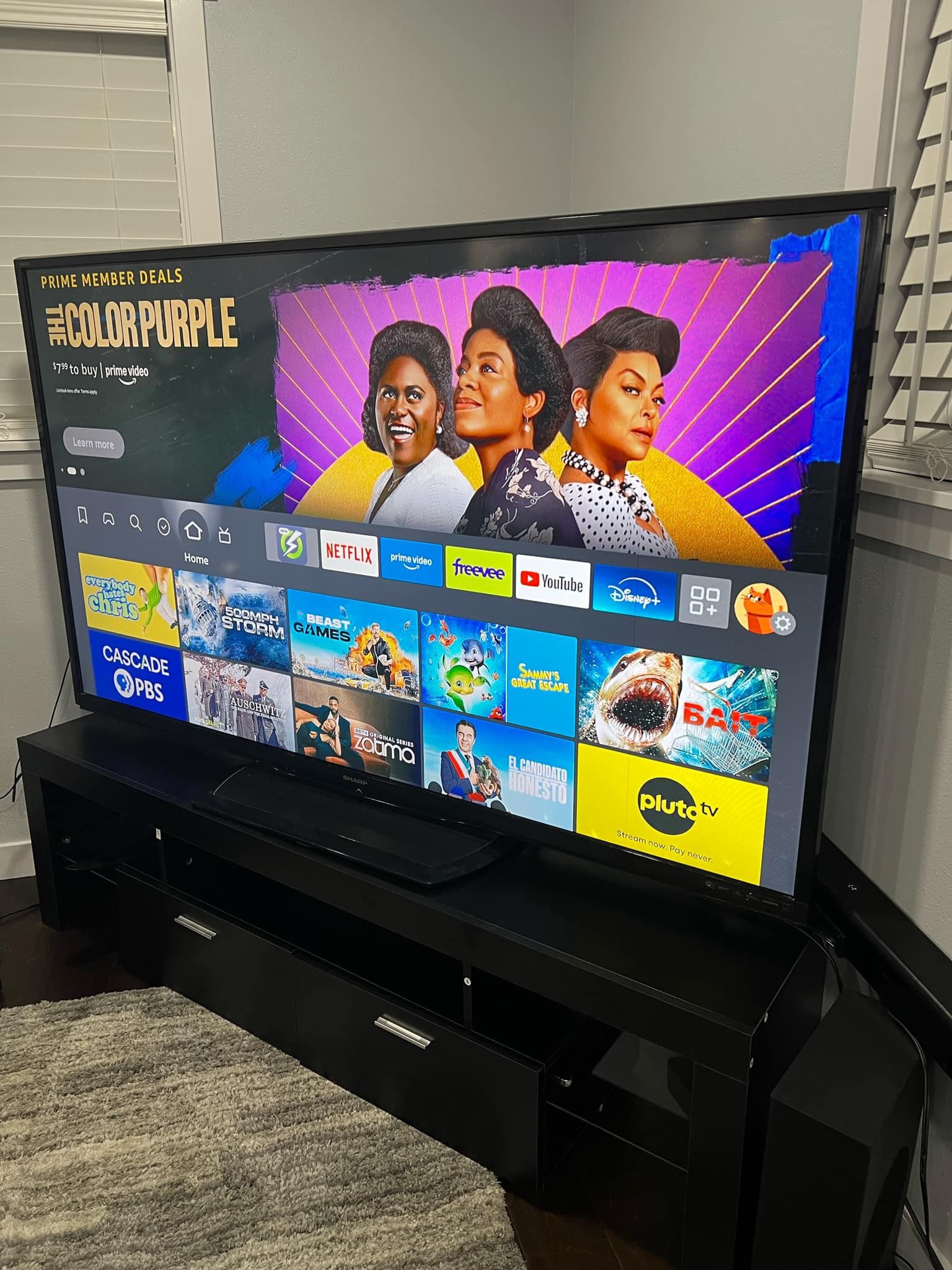Sharp 70” smart tv
