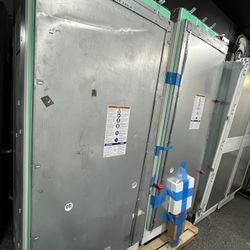 Built In Panel Ready Thermador 66” Column Set Fridge & Freezer Ice Maker