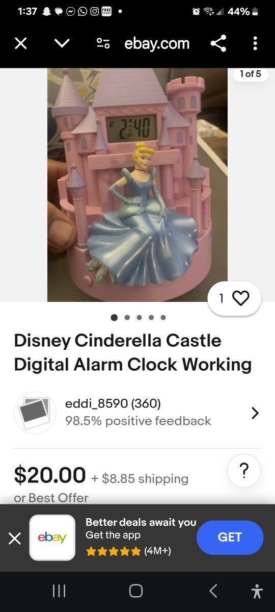 Disney Princess Clock!