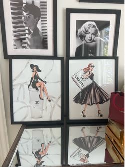 Fashion Art Framed Prints