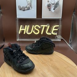 Nike Little Posite Pro (TD) Sequoia Green Size 8C