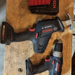 Bosch Saw Saw And Drill 