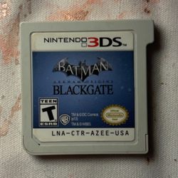 Batman Arkham Origins Blackgate 3DS