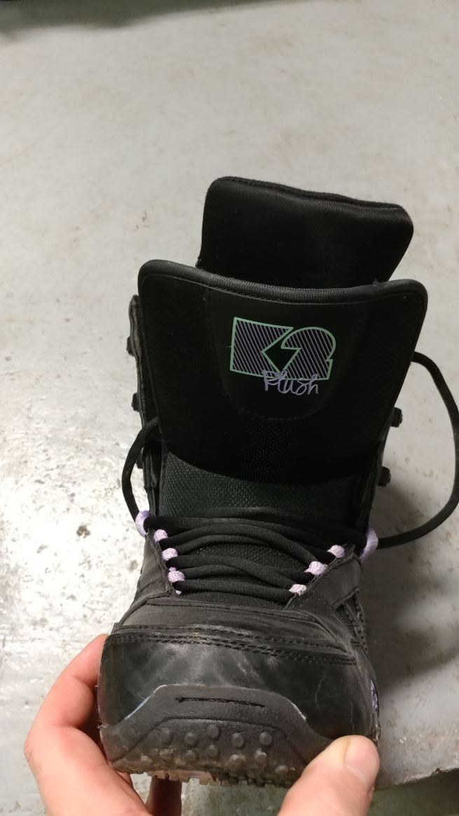 Snowboarding boots pants and jacket