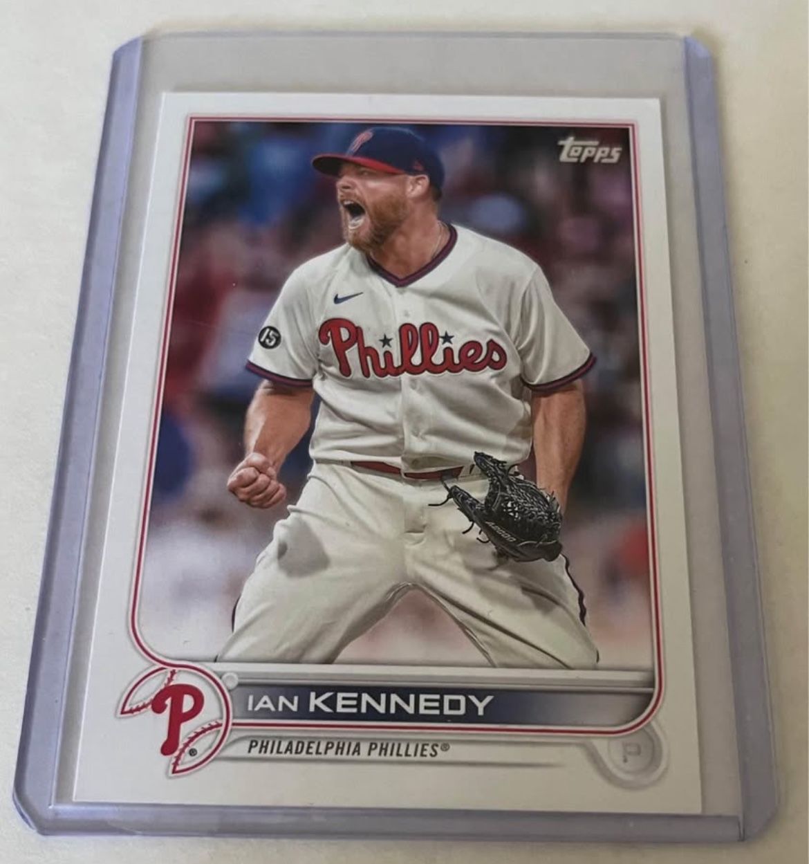 Ian Kennedy 2022 Topps #102 Philadelphia Phillies BASEBALL